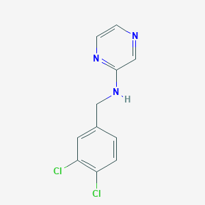 N-(3,4-dichlorobenzyl)-2-pyrazinamine
