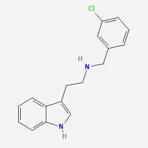 N-(3-chlorobenzyl)-2-(1H-indol-3-yl)ethanamine