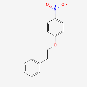 molecular formula C14H13NO3 B2529485 1-Nitro-4-phenethoxybenzene CAS No. 92200-02-7