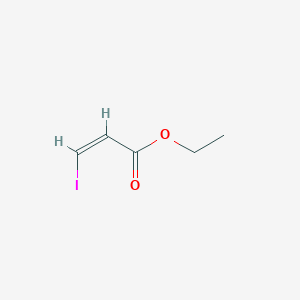 molecular formula C5H7IO2 B2529500 (Z)-Ethyl 3-iodoacrylate CAS No. 31930-36-6