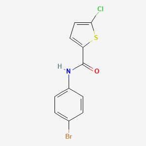 N-(4-bromophenyl)-5-chlorothiophene-2-carboxamide