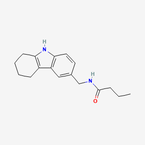N-(6,7,8,9-tetrahydro-5H-carbazol-3-ylmethyl)butanamide