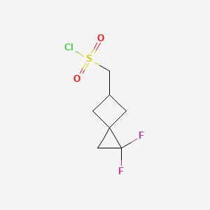 (1,1-Difluorospiro[2.3]hexan-5-yl)methanesulfonyl chloride
