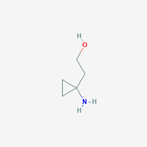 molecular formula C5H11NO B2529648 2-(1-aminocyclopropyl)ethan-1-ol CAS No. 794469-78-6