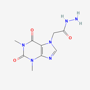 2-(1,3-dimethyl-2,6-dioxo-2,3,6,7-tetrahydro-1H-purin-7-yl)acetohydrazide