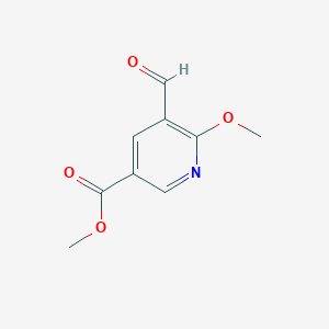 Methyl 5-formyl-6-methoxypyridine-3-carboxylate
