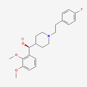 (alphaS)-alpha-[1-(4-Fluorophenethyl)-4-piperidinyl]-2,3-dimethoxybenzyl alcohol