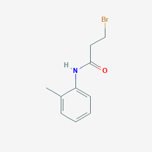 molecular formula C10H12BrNO B2530001 3-bromo-N-(2-methylphenyl)propanamide CAS No. 849761-87-1