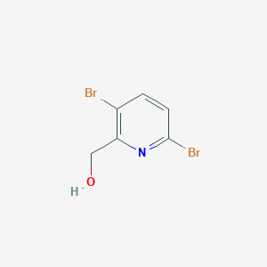 molecular formula C6H5Br2NO B2530176 (3,6-Dibromopyridin-2-yl)methanol CAS No. 1227601-31-1