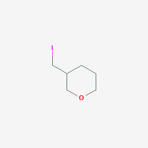 molecular formula C6H11IO B2530302 3-(Iodomethyl)oxane CAS No. 32730-60-2