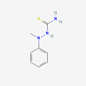 B2530542 Hydrazinecarbothioamide, 2-methyl-2-phenyl- CAS No. 21076-05-1