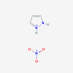 1H-pyrazol-2-ium;nitrate