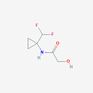 N-[1-(Difluoromethyl)cyclopropyl]-2-hydroxyacetamide