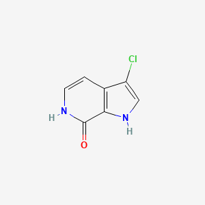 3-Chloro-1H-pyrrolo[2,3-c]pyridin-7-ol