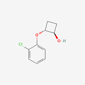 (1R,2R)-2-(2-chlorophenoxy)cyclobutan-1-ol