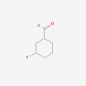 3-Fluorocyclohexanecarbaldehyde