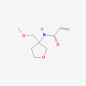 N-[3-(Methoxymethyl)oxolan-3-yl]prop-2-enamide