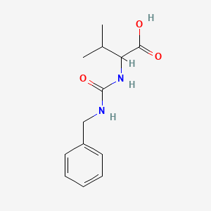 2-[(Benzylcarbamoyl)amino]-3-methylbutanoic acid