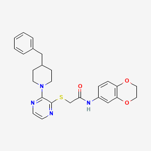 1-({1,2-dimethyl-5-[4-methyl-5-(pyrrolidin-1-ylcarbonyl)-1,3-thiazol-2-yl]-1H-pyrrol-3-yl}sulfonyl)-2-methylindoline