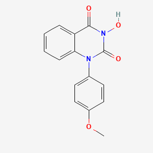 molecular formula C15H12N2O4 B2531165 FEN1-IN-3 CAS No. 2109805-87-8