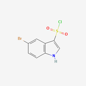 5-bromo-1H-indole-3-sulfonyl chloride