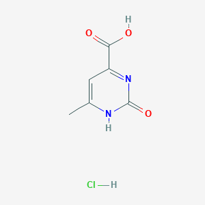 2-Hydroxy-6-methylpyrimidine-4-carboxylic acid hydrochloride