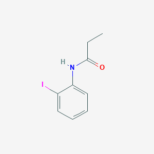 molecular formula C9H10INO B253128 N-(2-iodophenyl)propanamide 