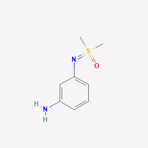 [(3-Aminophenyl)imino]dimethyl-lambda6-sulfanone