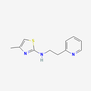 4-Methyl-N-(2-(pyridin-2-yl)ethyl)thiazol-2-amine