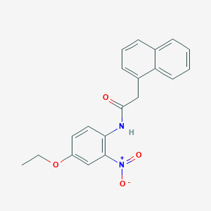 N-(4-ethoxy-2-nitrophenyl)-2-(1-naphthyl)acetamide
