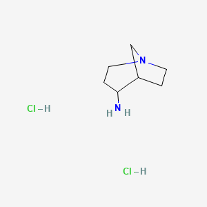 1-Azabicyclo[3.2.1]octan-4-amine;dihydrochloride