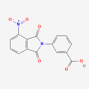 3-(4-nitro-1,3-dioxo-1,3-dihydro-2H-isoindol-2-yl)benzoic acid