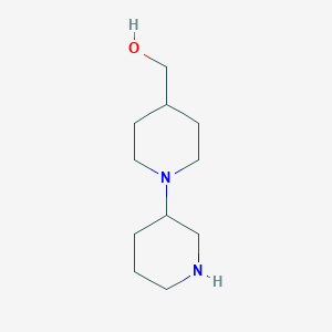[1-(Piperidin-3-yl)piperidin-4-yl]methanol