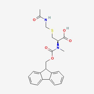 N-Methyl-N-(9H-fluorene-9-ylmethoxycarbonyl)-S-(acetylaminomethyl)cysteine