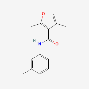 2,4-dimethyl-N-(m-tolyl)furan-3-carboxamide