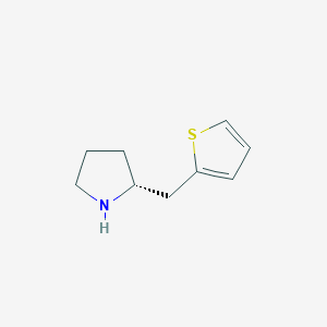 (2R)-2-[(thiophen-2-yl)methyl]pyrrolidine