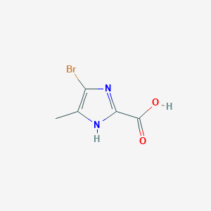 4-bromo-5-methyl-1H-imidazole-2-carboxylic acid