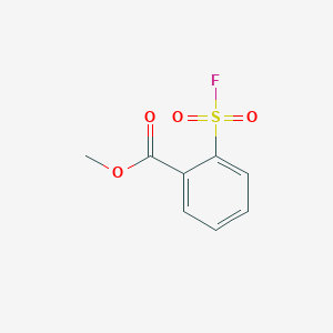molecular formula C8H7FO4S B2531942 Methyl 2-(fluorosulfonyl)benzoate CAS No. 137654-46-7