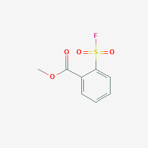 molecular formula C8H7FO4S B2531942 Methyl 2-fluorosulfonylbenzoate CAS No. 137654-46-7