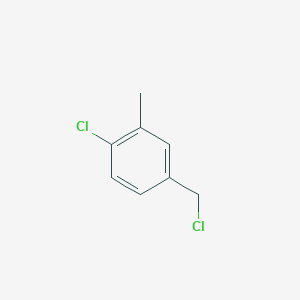 molecular formula C8H8Cl2 B2532115 1-Chloro-4-(chloromethyl)-2-methylbenzene CAS No. 92304-76-2