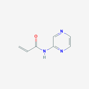 N-pyrazin-2-ylprop-2-enamide