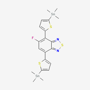 5-Fluoro-4,7-bis(5-(trimethylstannyl)thiophen-2-yl)benzo[c][1,2,5]thiadiazole