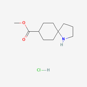 Methyl 1-azaspiro[4.5]decane-8-carboxylate;hydrochloride