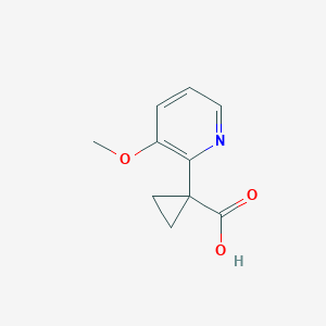 1-(3-Methoxypyridin-2-yl)cyclopropane-1-carboxylic acid