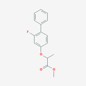 Methyl 2-[(2-fluoro[1,1'-biphenyl]-4-yl)oxy]propanoate