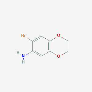 7-Bromo-2,3-dihydro-1,4-benzodioxin-6-amine