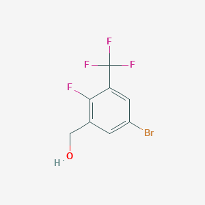 5-Bromo-2-fluoro-3-(trifluoromethyl)benzyl alcohol