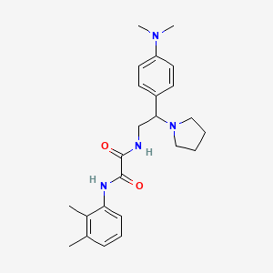 N1-(2-(4-(dimethylamino)phenyl)-2-(pyrrolidin-1-yl)ethyl)-N2-(2,3-dimethylphenyl)oxalamide