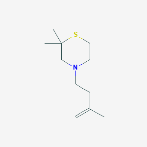 2,2-Dimethyl-4-(3-methylbut-3-enyl)thiomorpholine