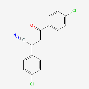2,4-Bis(4-chlorophenyl)-4-oxobutanenitrile